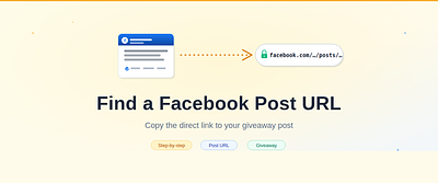 Find the URL of a Facebook page post