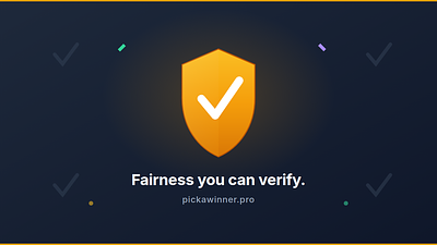 How to Verify a Giveaway Draw Was Actually Fair